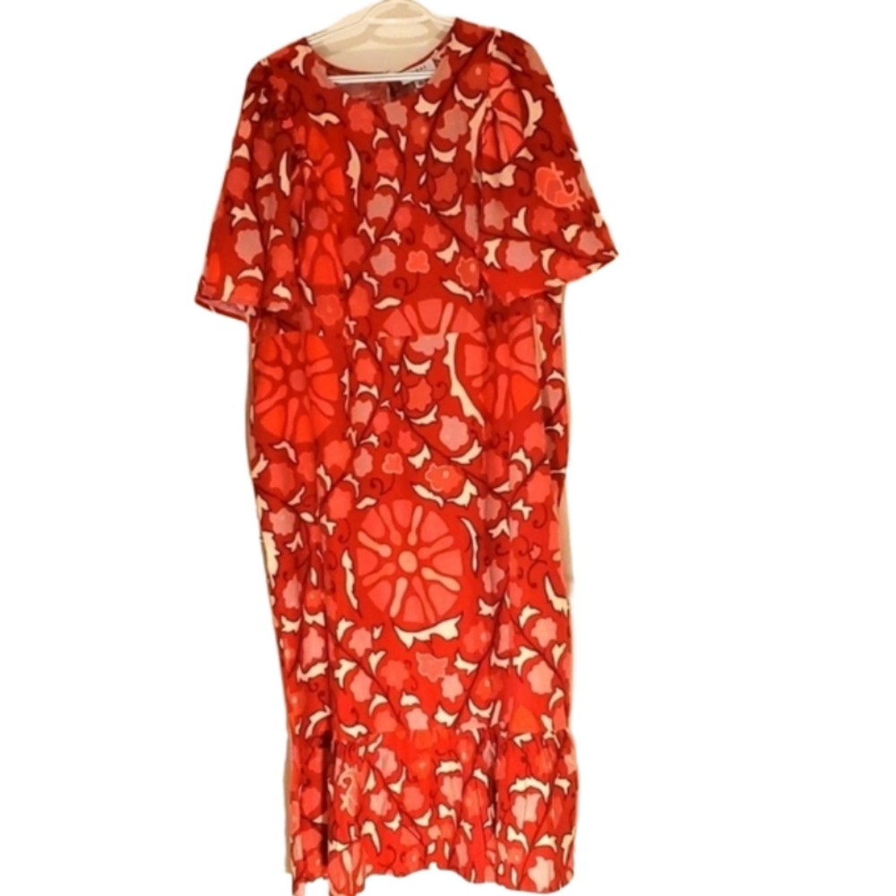 Flutter Short Sleeve Dress - Rhode